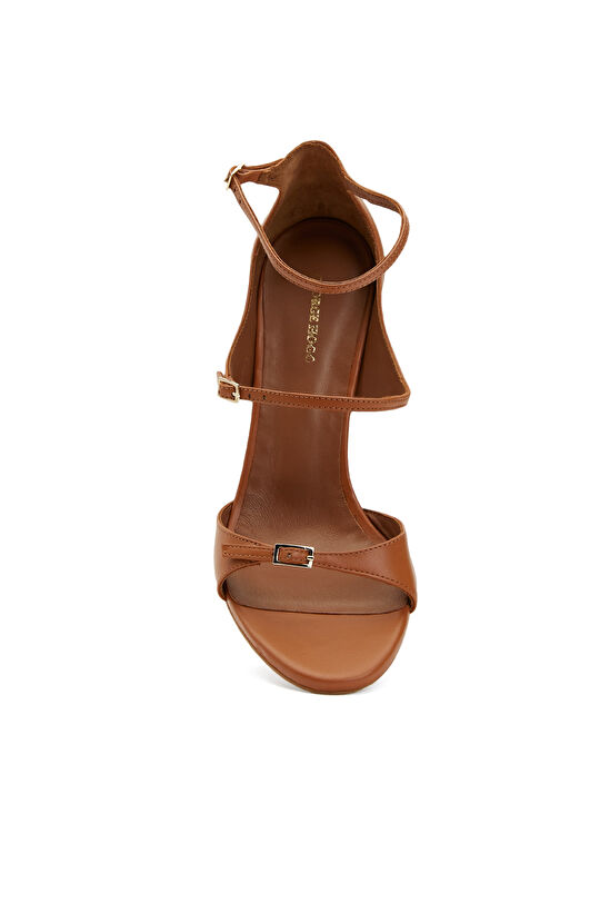 Taba Kadın Deri Sandalet