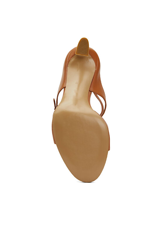 Taba Kadın Deri Sandalet