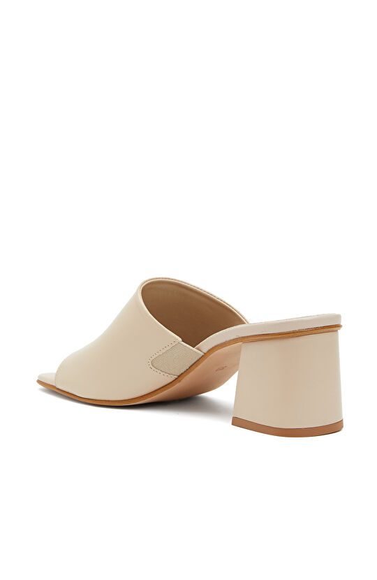 Nude Kadın Deri Terlik