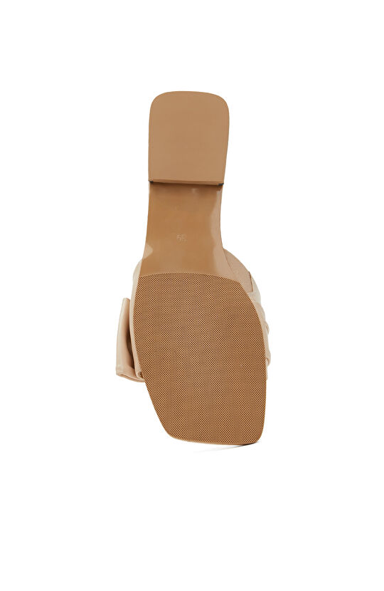 Nude Kadın Süet Terlik