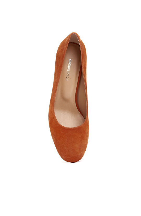 Kiremit Süet Kadın Ayakkabı