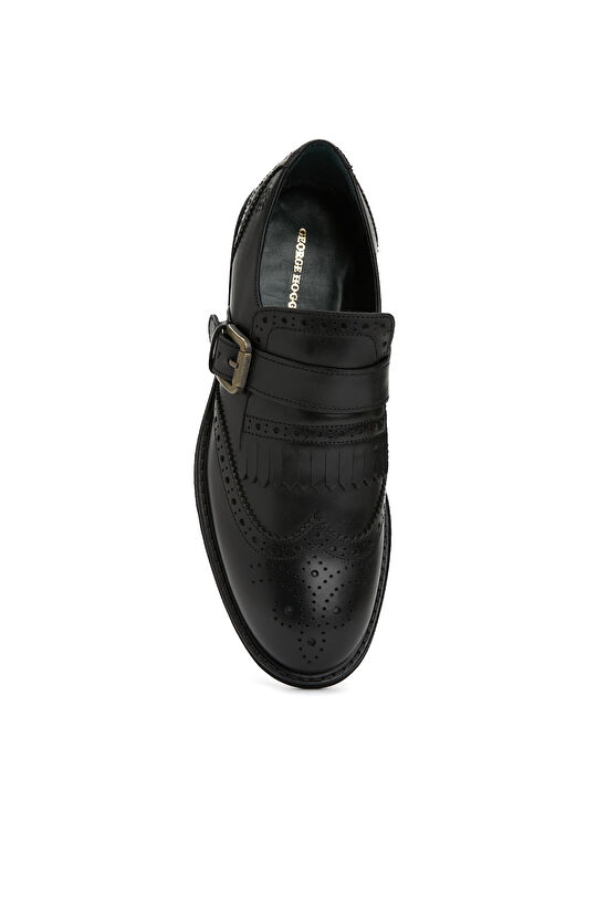 Siyah Kadın Deri Ayakkabı