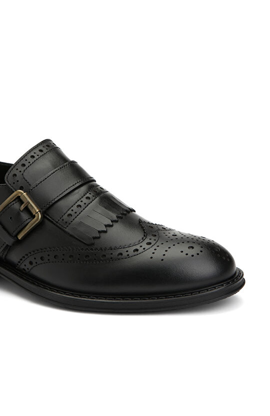 Siyah Kadın Deri Ayakkabı