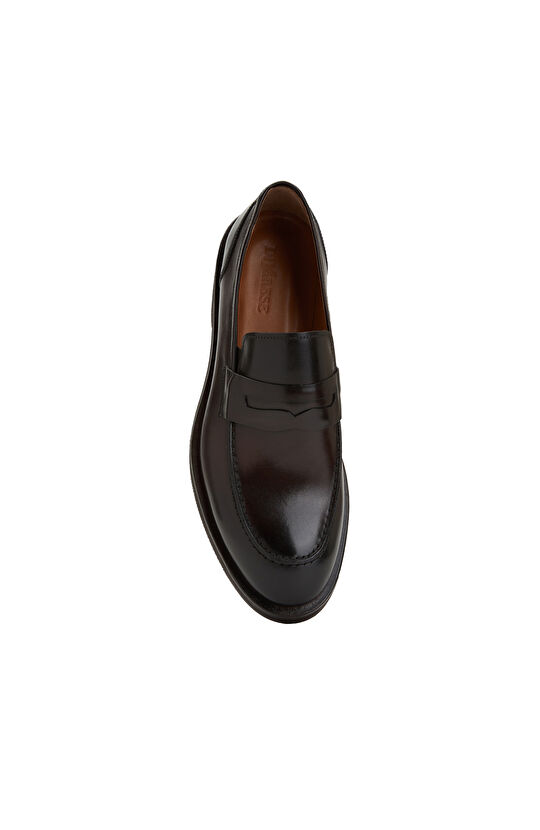 Kahverengi Erkek Deri Loafer