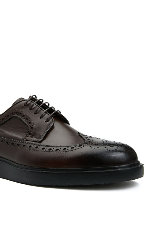 Kahverengi Erkek Deri Ayakkabı