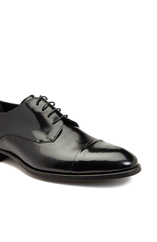 Siyah Erkek Rugan Ayakkabı