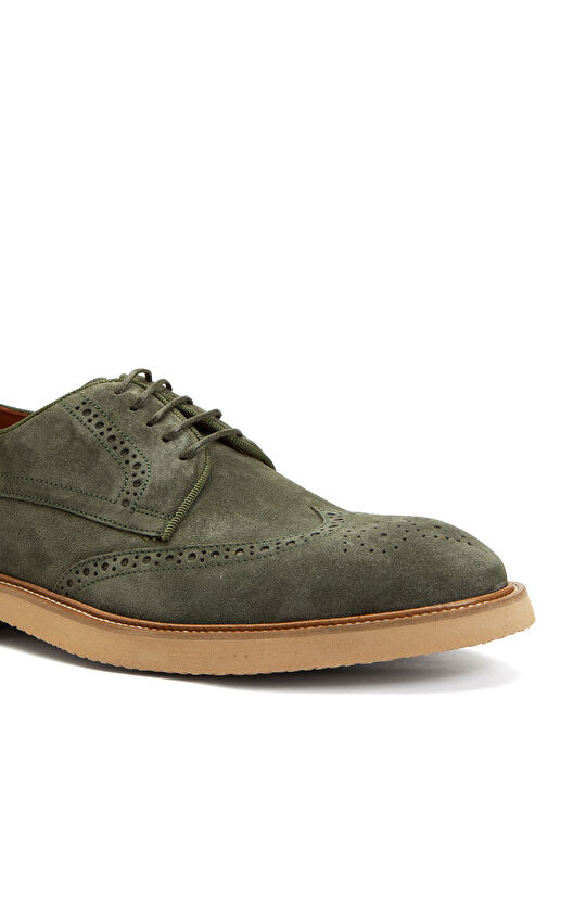 Yeşil Erkek Süet Ayakkabı