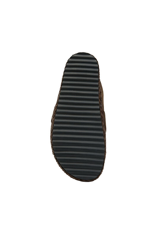 Acı Kahve Kadın Süet Terlik