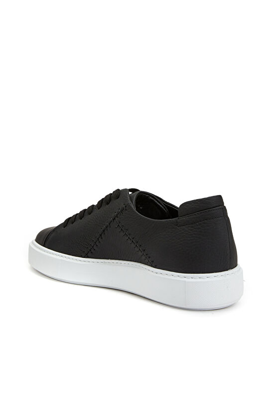 Siyah Desenli Erkek Sneaker
