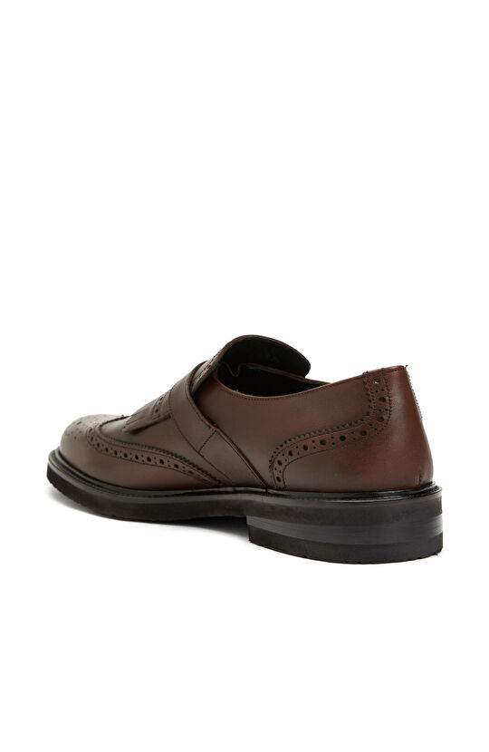 Kahverengi Erkek Deri Ayakkabı