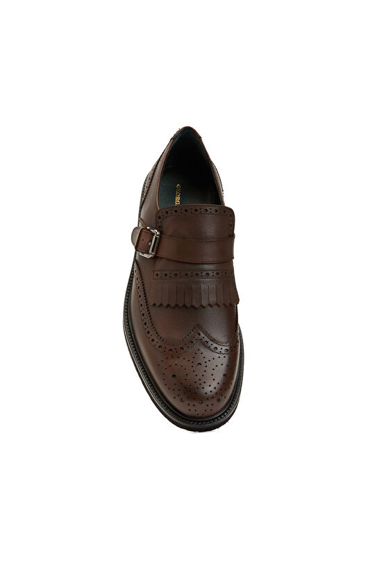 Kahverengi Erkek Deri Ayakkabı