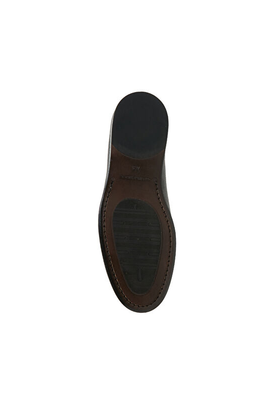 Siyah Erkek Deri Loafer