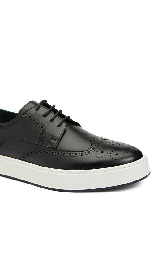 Siyah Erkek Deri Ayakkabı