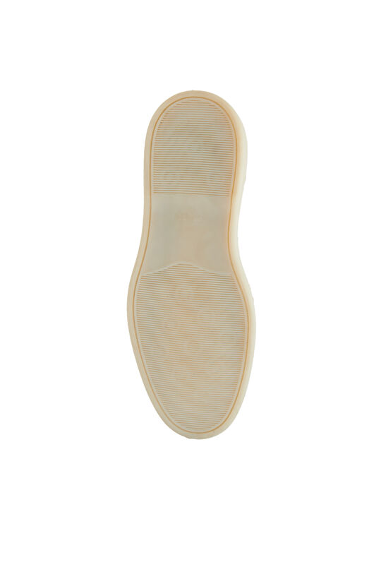 Açık Gri Erkek Süet Zımbalı Klasik Ayakkabı