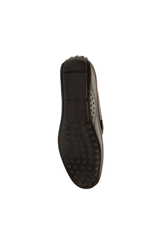 Kahverengi Erkek Deri Loafer