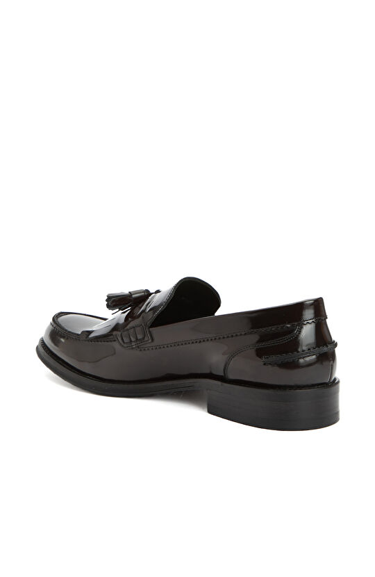 Kahverengi Erkek Deri Loafer