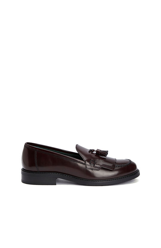 Bordo Kadın Loafer