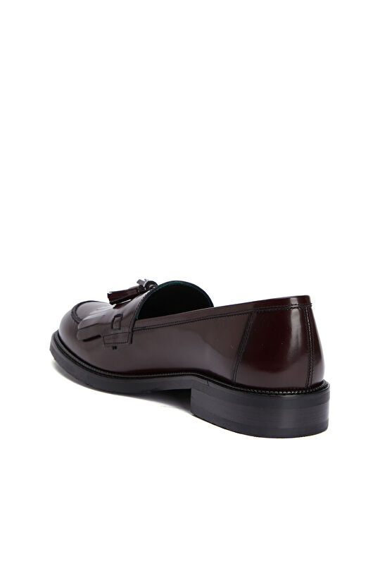 Bordo Kadın Loafer