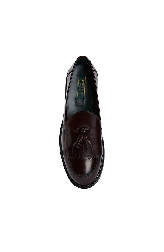 Bordo Kadın Loafer