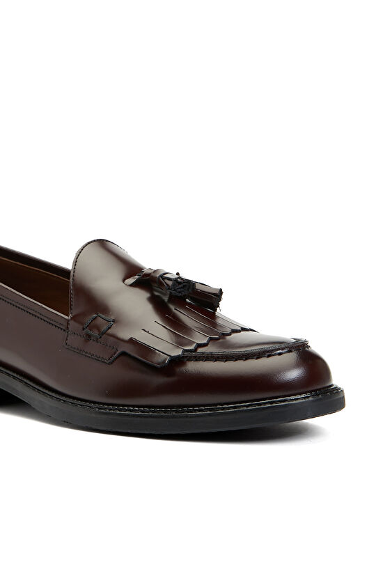 Bordo Kadın Loafer