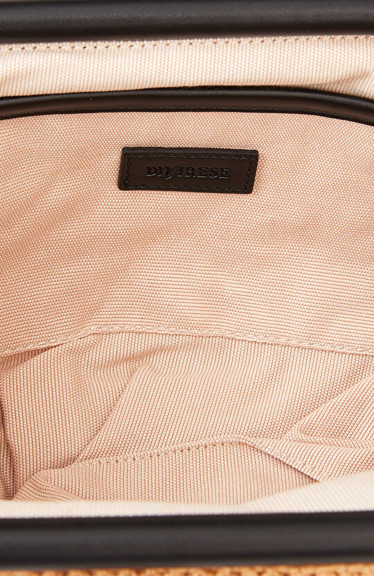 Bej Kadın Kağıt Hasır  Çanta