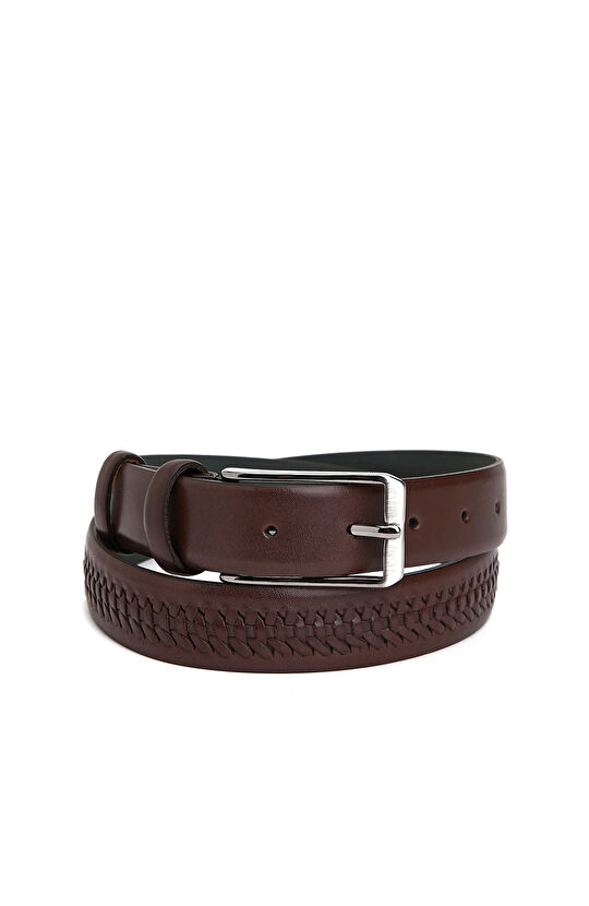 Kahverengi Erkek Deri Kemer