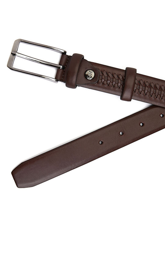 Kahverengi Erkek Deri Kemer