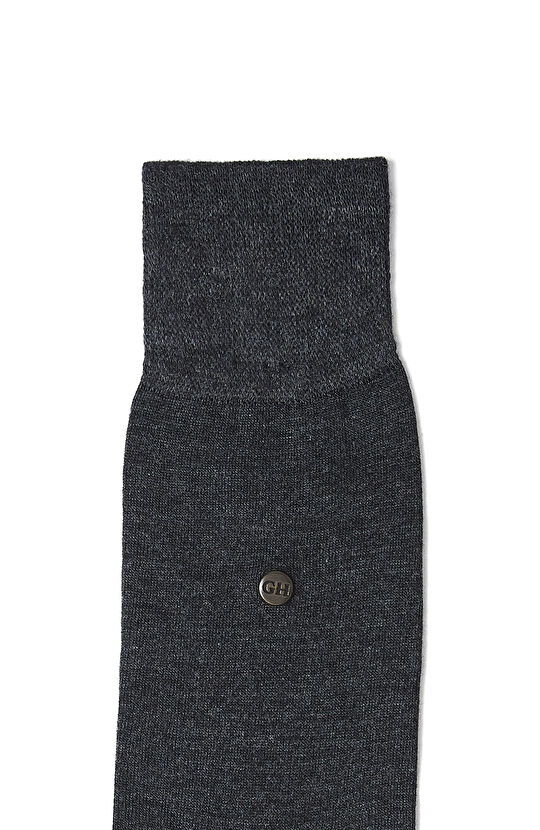 Antrasit Erkek Soket Bambu Soket Çorap