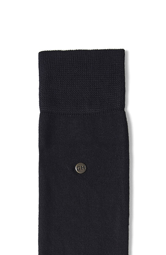 Siyah Erkek Bambu Çorap