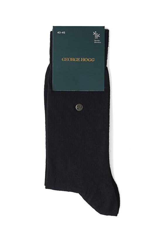 Siyah Erkek Bambu Çorap