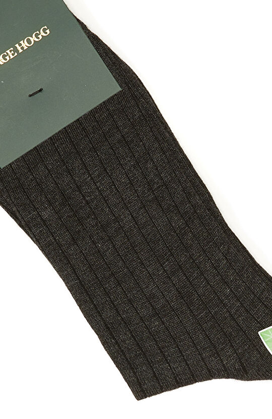 Antrasit Bordo Erkek Bambu Çorap