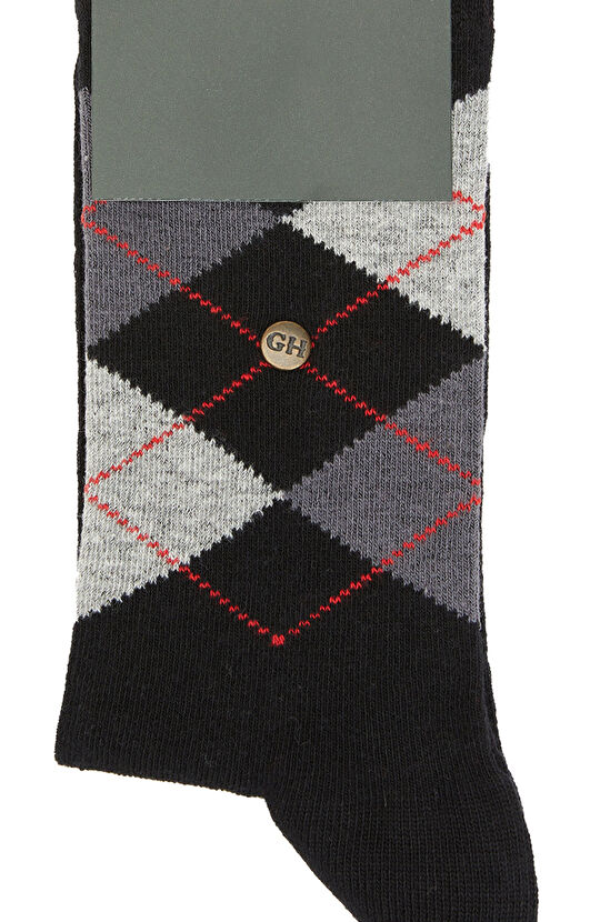 Siyah Füme Erkek Çorap