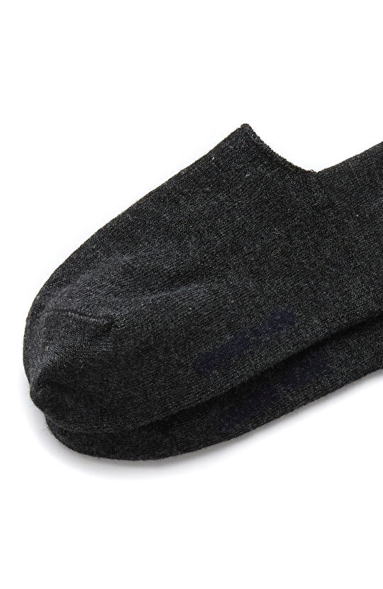 Antrasit Gri 2li Erkek Bambu Çorap Seti