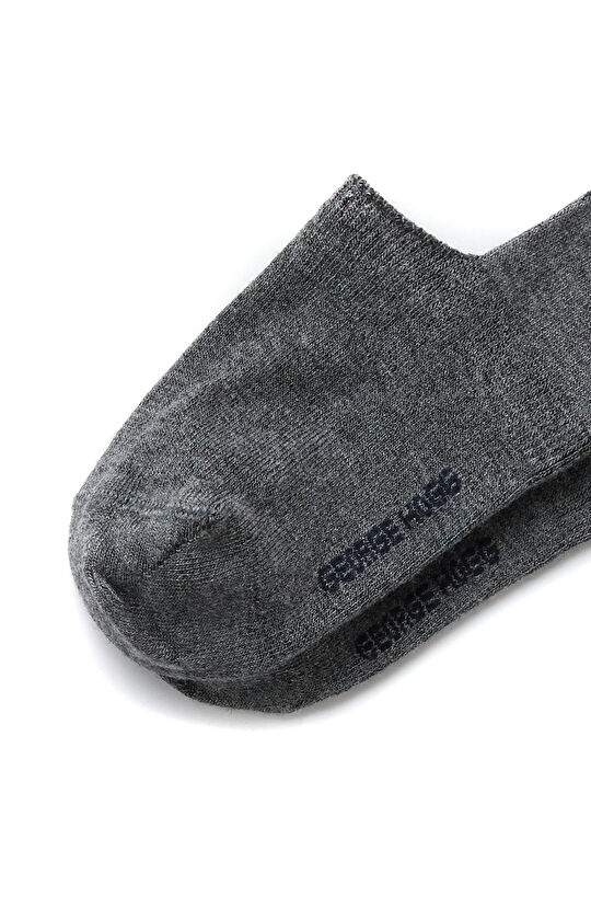 Antrasit Gri 2li Erkek Bambu Çorap Seti