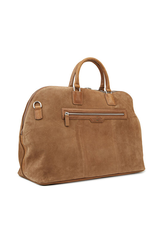 Camel Erkek Deri Seyahat Çantası