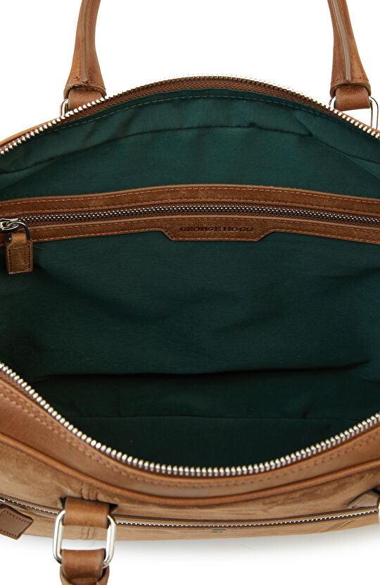 Camel Deri Erkek Laptop Çantası