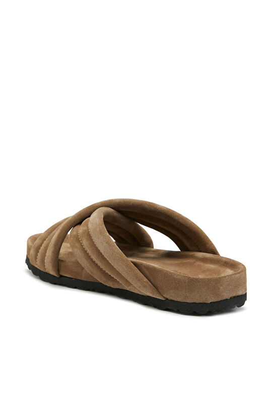 Vizon Erkek Deri Terlik