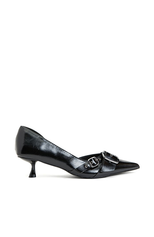 Siyah Kadın Stiletto