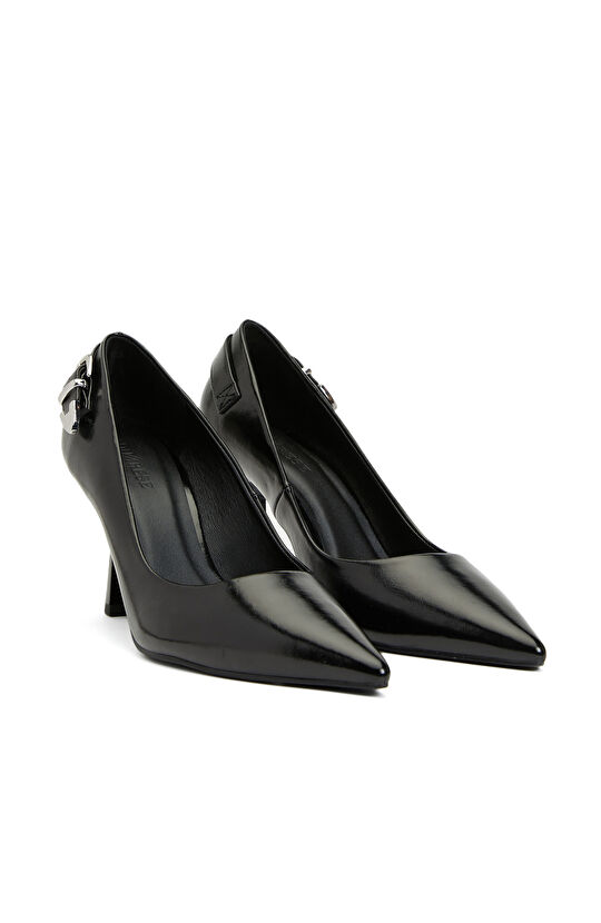 Siyah Kadın Stiletto