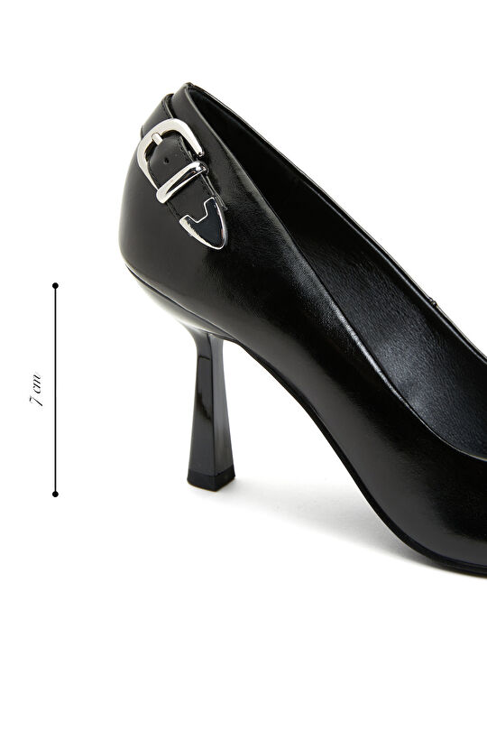 Siyah Kadın Stiletto