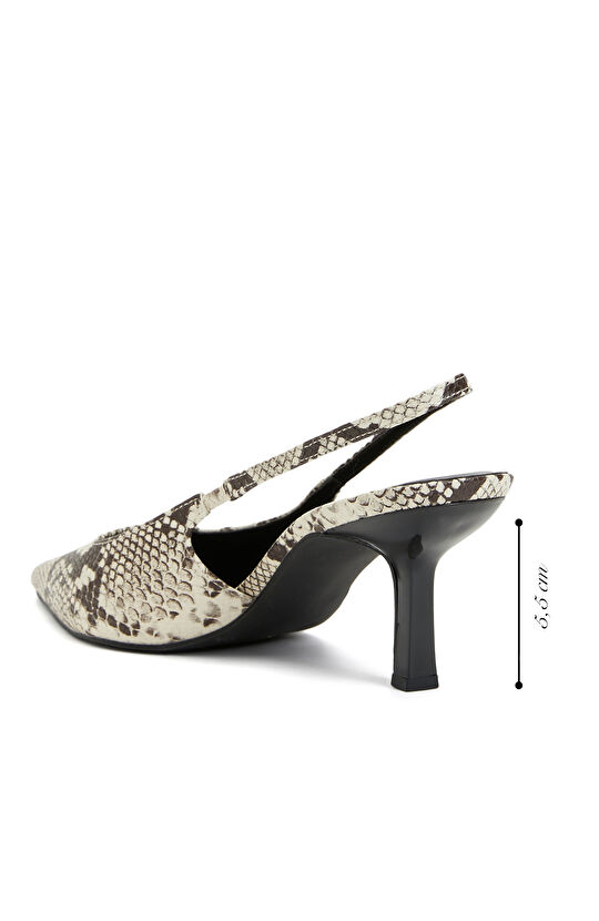 Bej Kadın Stiletto