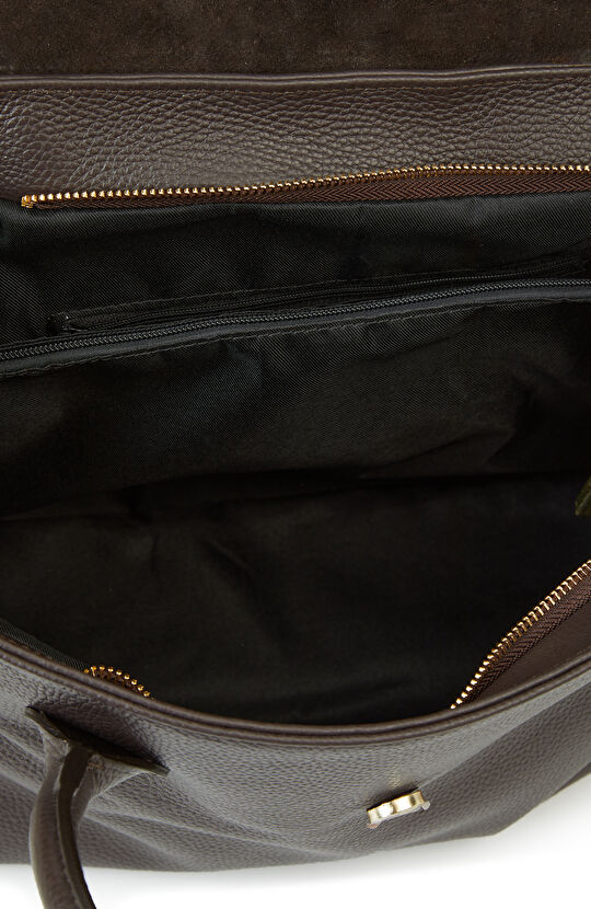 Kahverengi Kadın Deri Çanta