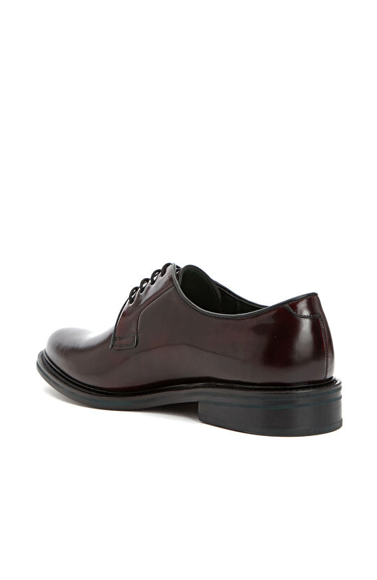 Bordo Erkek Deri Smokin Ayakkabısı
