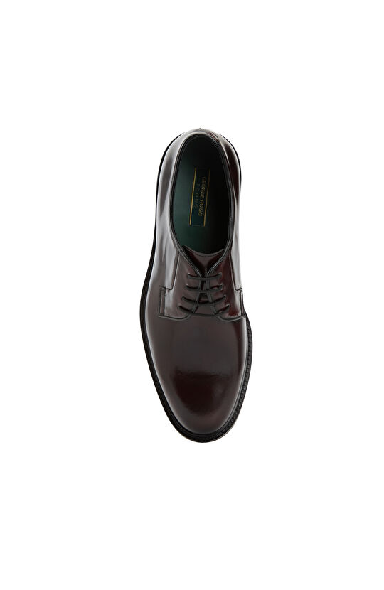 Bordo Erkek Deri Smokin Ayakkabısı