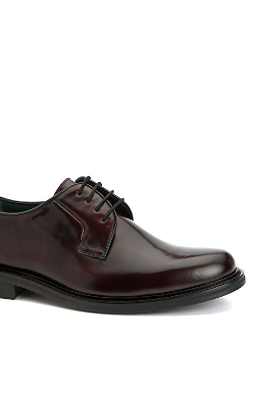 Bordo Erkek Deri Smokin Ayakkabısı