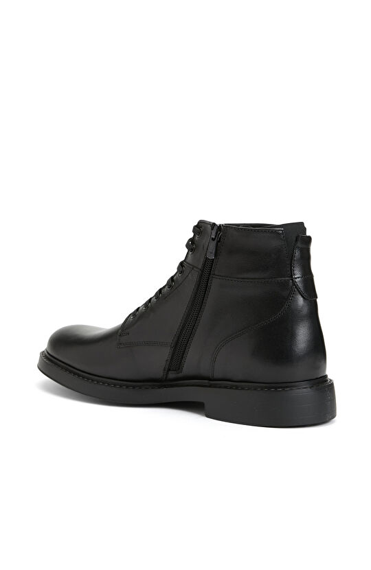 Siyah Erkek Deri Bot
