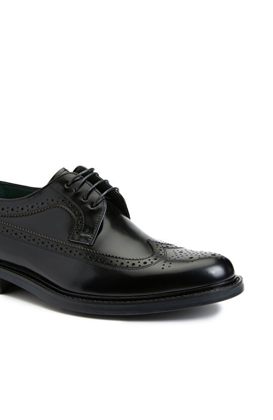 Siyah Erkek Deri Ayakkabı