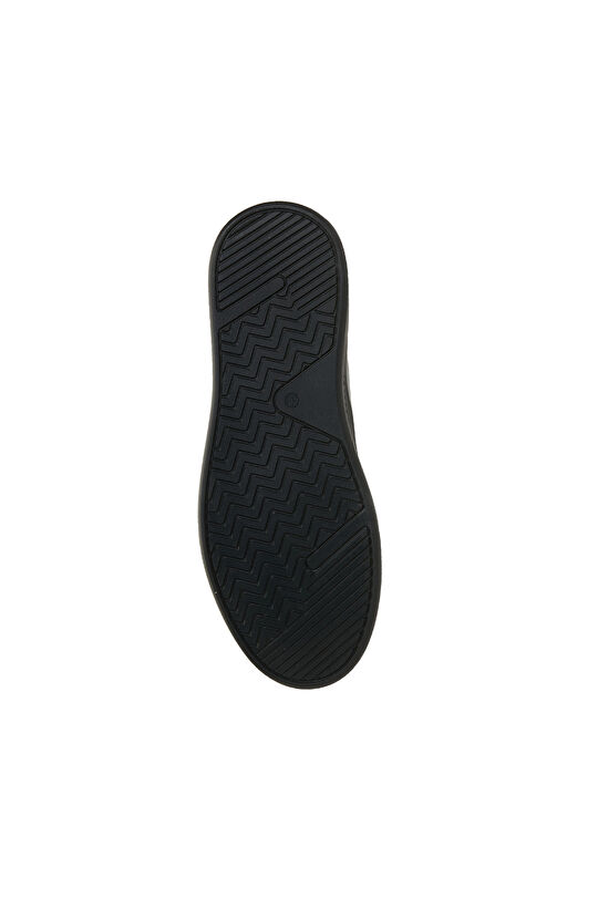 Siyah Erkek Deri Sneaker