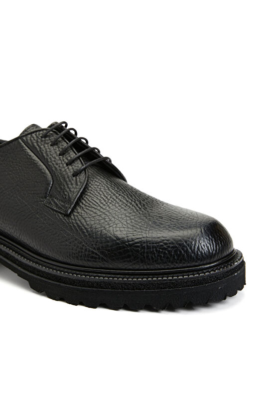 Siyah Erkek Deri Ayakkabı