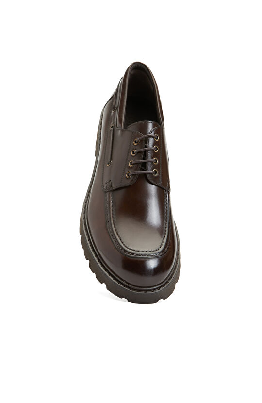 Kahverengi Erkek Deri Ayakkabı